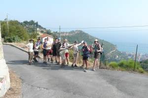 Xtrallusion photo library of independent, self-guided walking and sightseeing holidays in Italy. Pictures, images, photos and photographs taken along the way of this 1-day walking itinerary, to give you a visual impression of the day's walk.